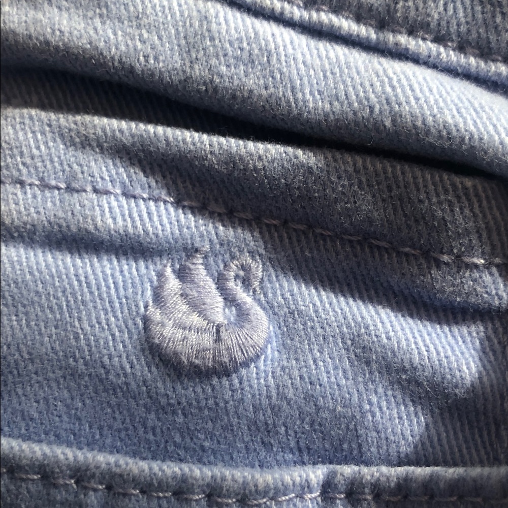 Gloria Vanderbilt Women's Straight Leg Jeans in Soft Blue Size 8 - Picture 5 of 5